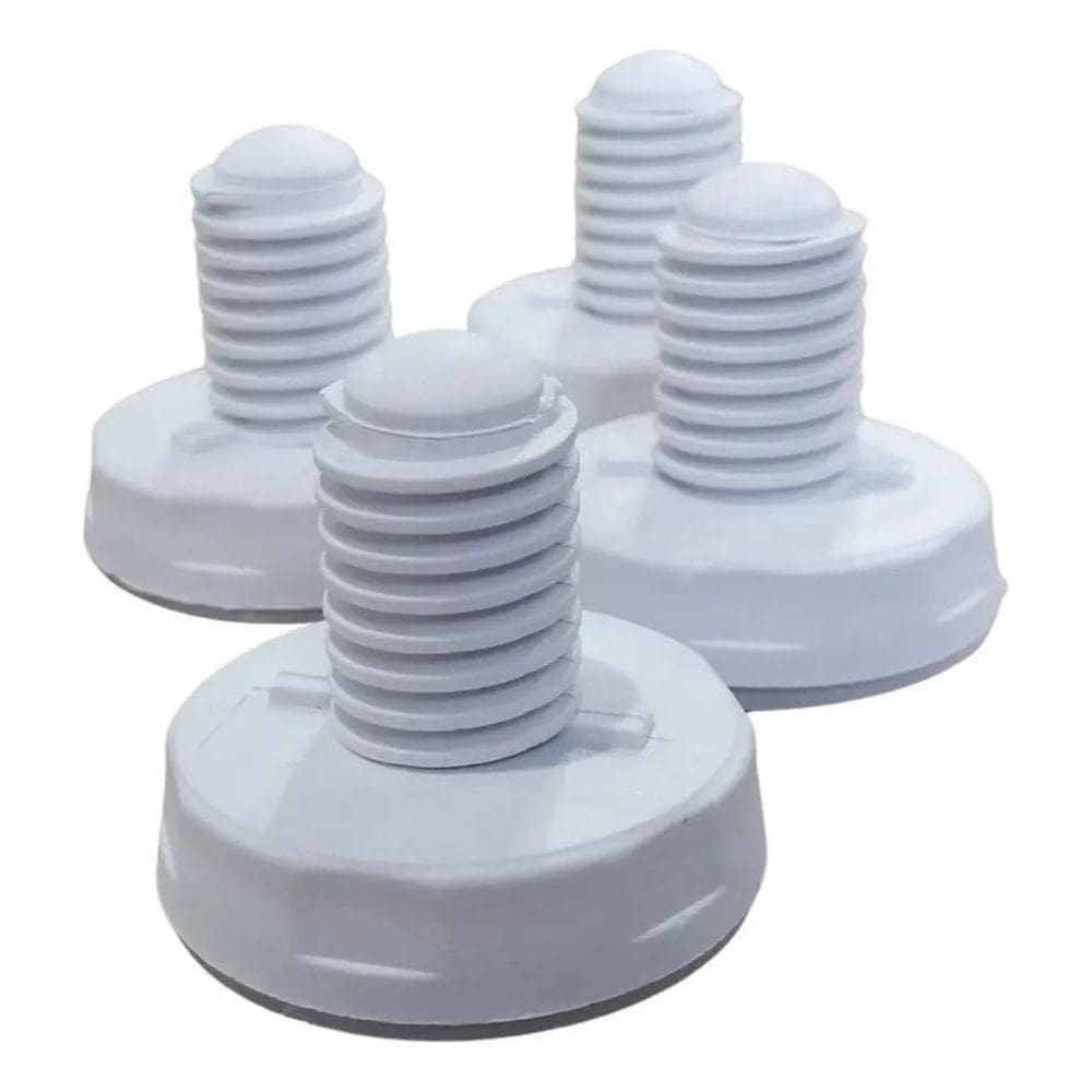 3X Kit 4 Pezinhos Nivelador Lavadora De Roupa-Electrolux