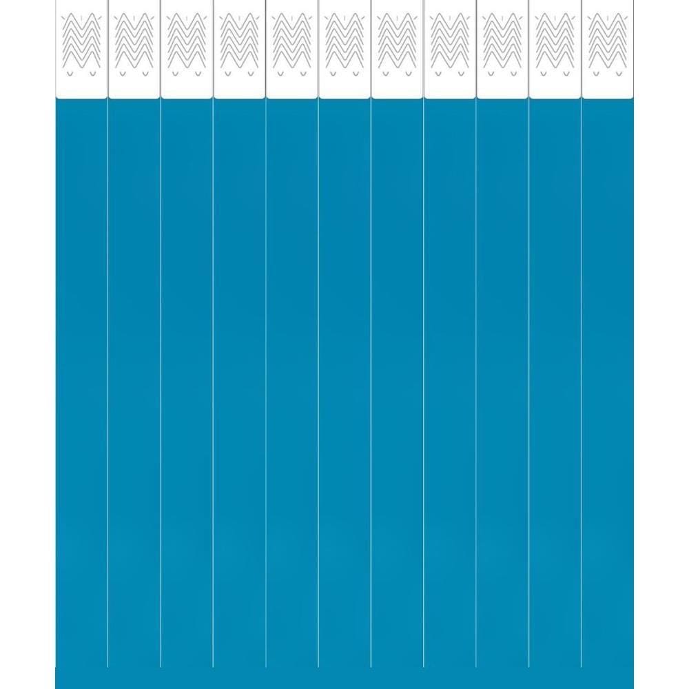 Pulseira de Identificação Tyvek Azul Claro 50unid Tecnomidia