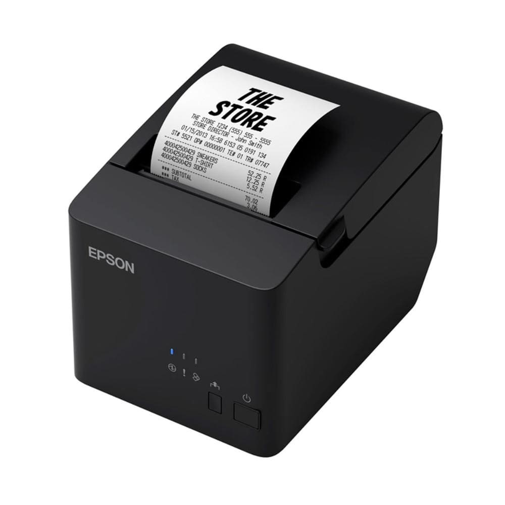 Impressora Térmica de Etiquetas Epson TM-T20X-II - 250mm/s - Conexões USB e Serial - C31CL45011