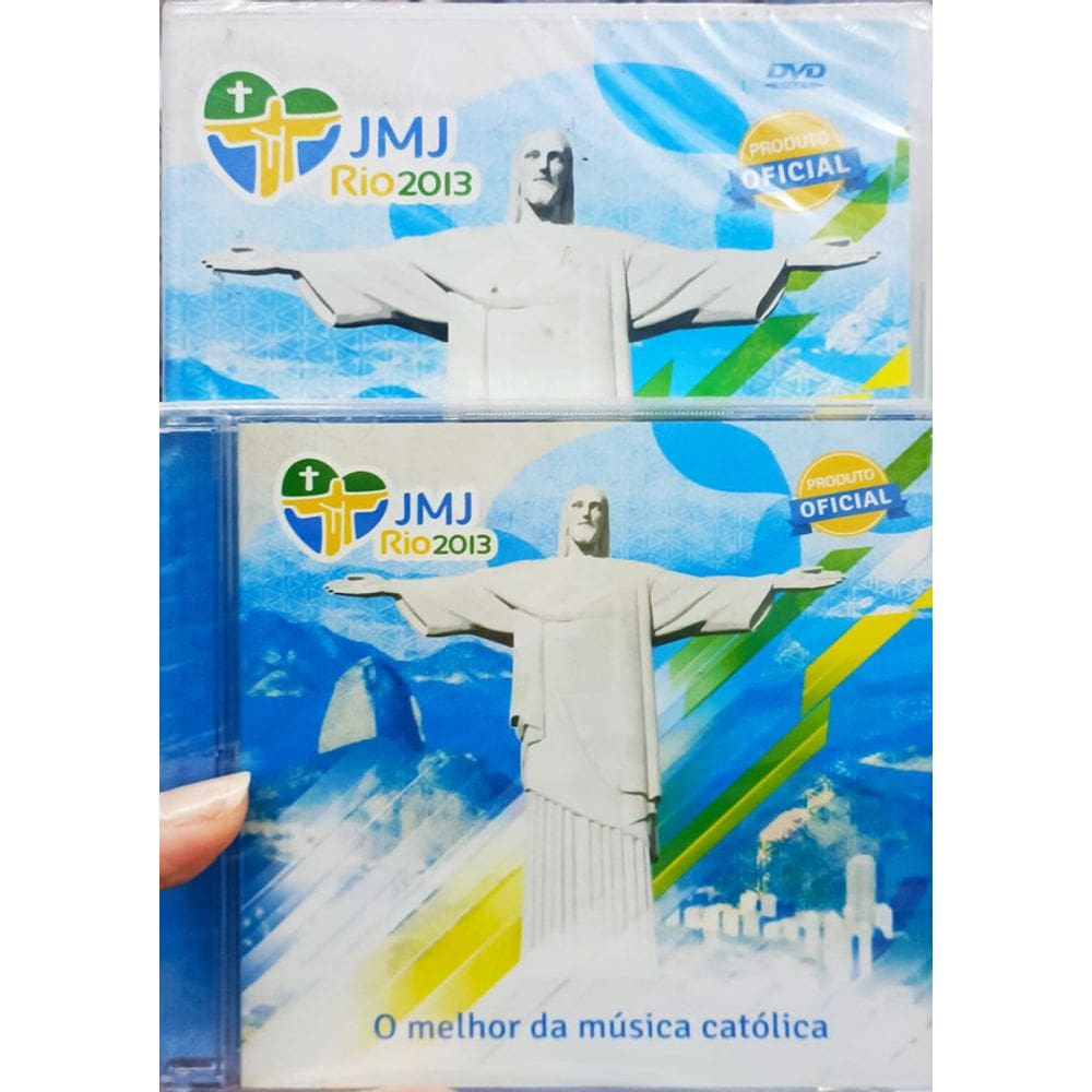 DVD Cd Jornada Mundial Da Juventude Rio 2013 - 1DVD 1 CD