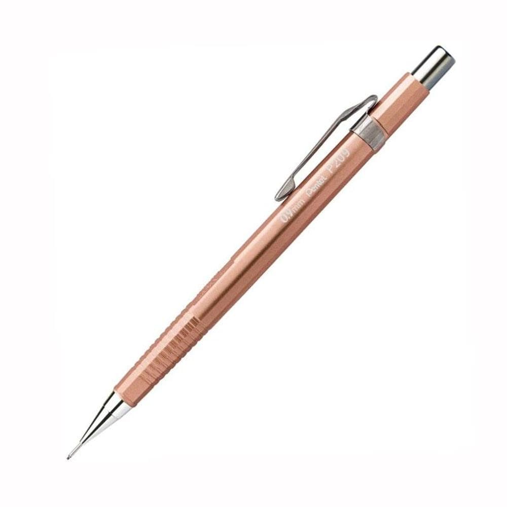 Lapiseira 0.9mm P209 Sharp Metallic Cobre - Pentel