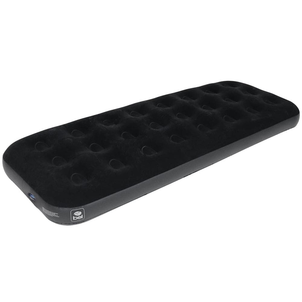 Colchão Inflável Solteiro Deluxe Comfort Preto Bel