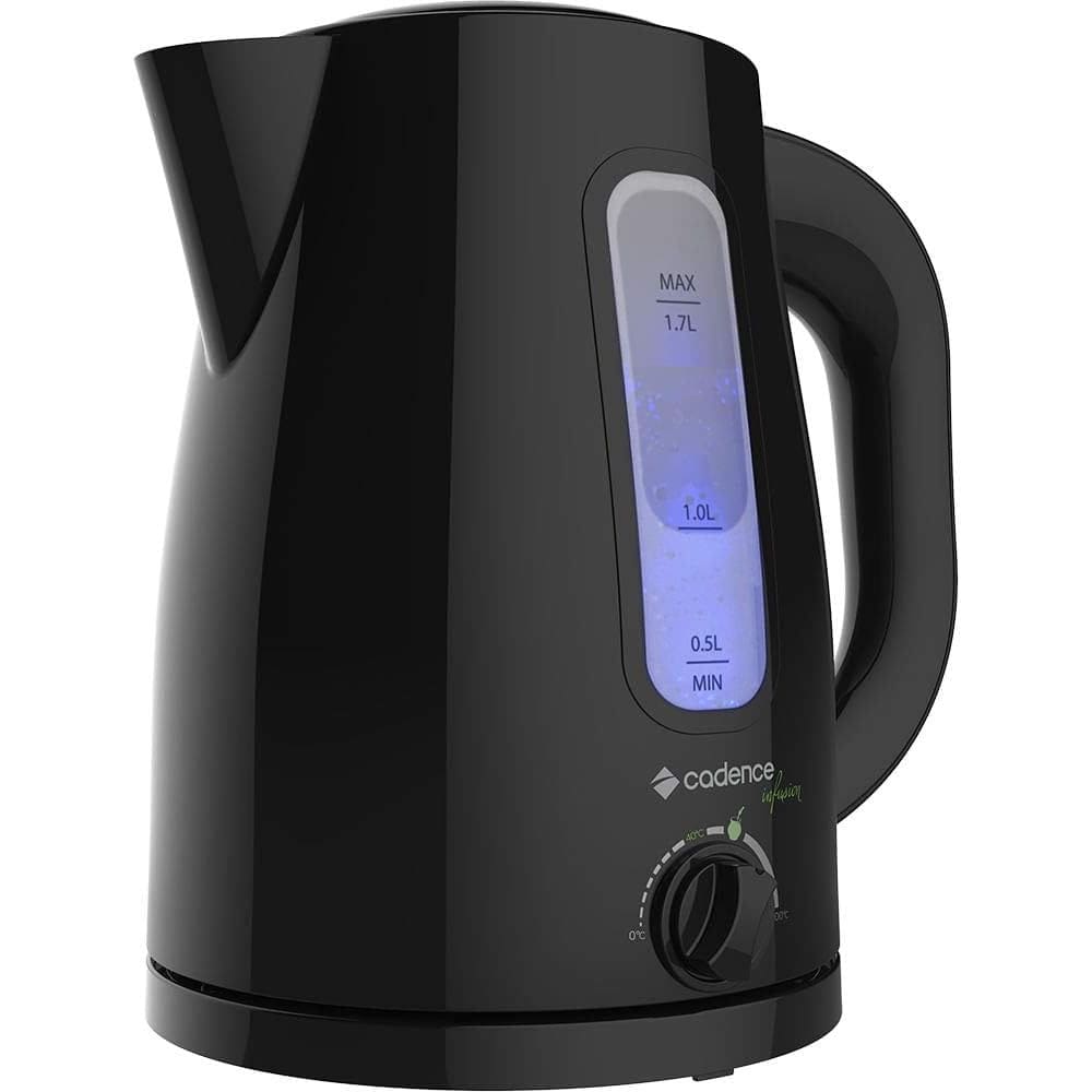 Chaleira Elétrica Cel550 Infusion 1,7L Cadence Preta