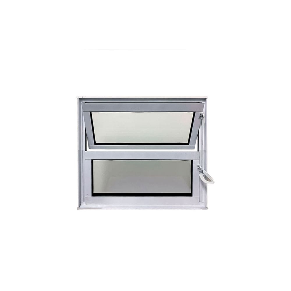 Vitro Basculante de Alumínio Branco 40x40 Linha 25