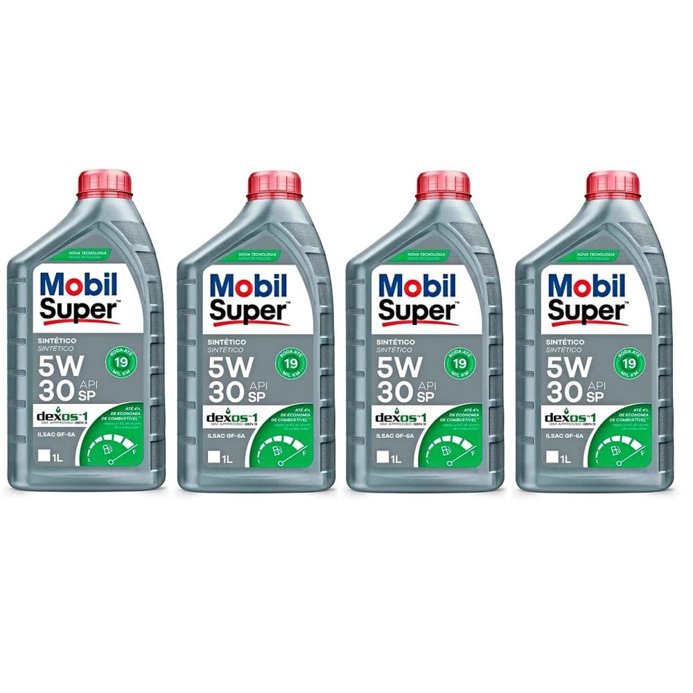 Oleo Mobil Super 5W30 Sp Ilsac Gf-6A Dexos 1 4 Litros