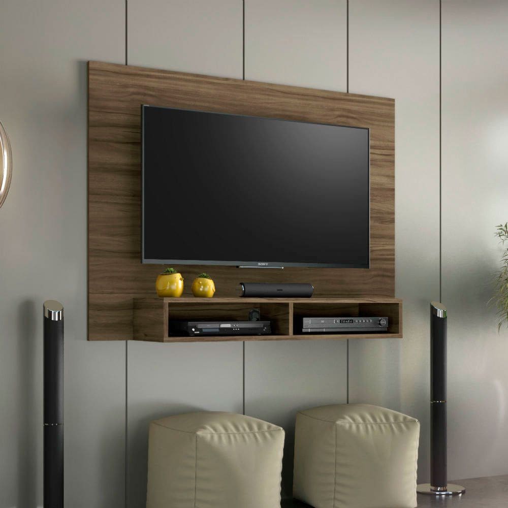 Painel para TV ate 49 Polegadas com Nichos Eros 52130 Notavel