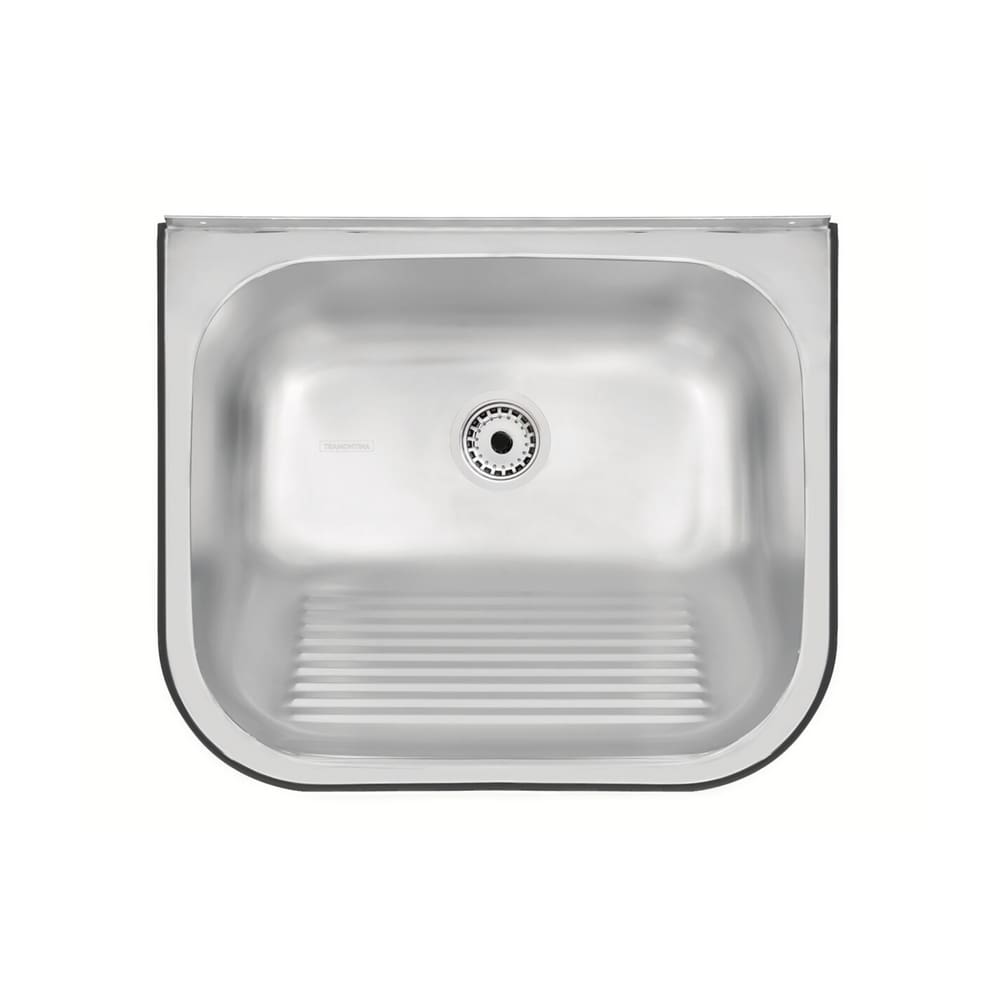 Tanque de Parede Tramontina Hera Wall Inox Escovado 50x40cm 94401107