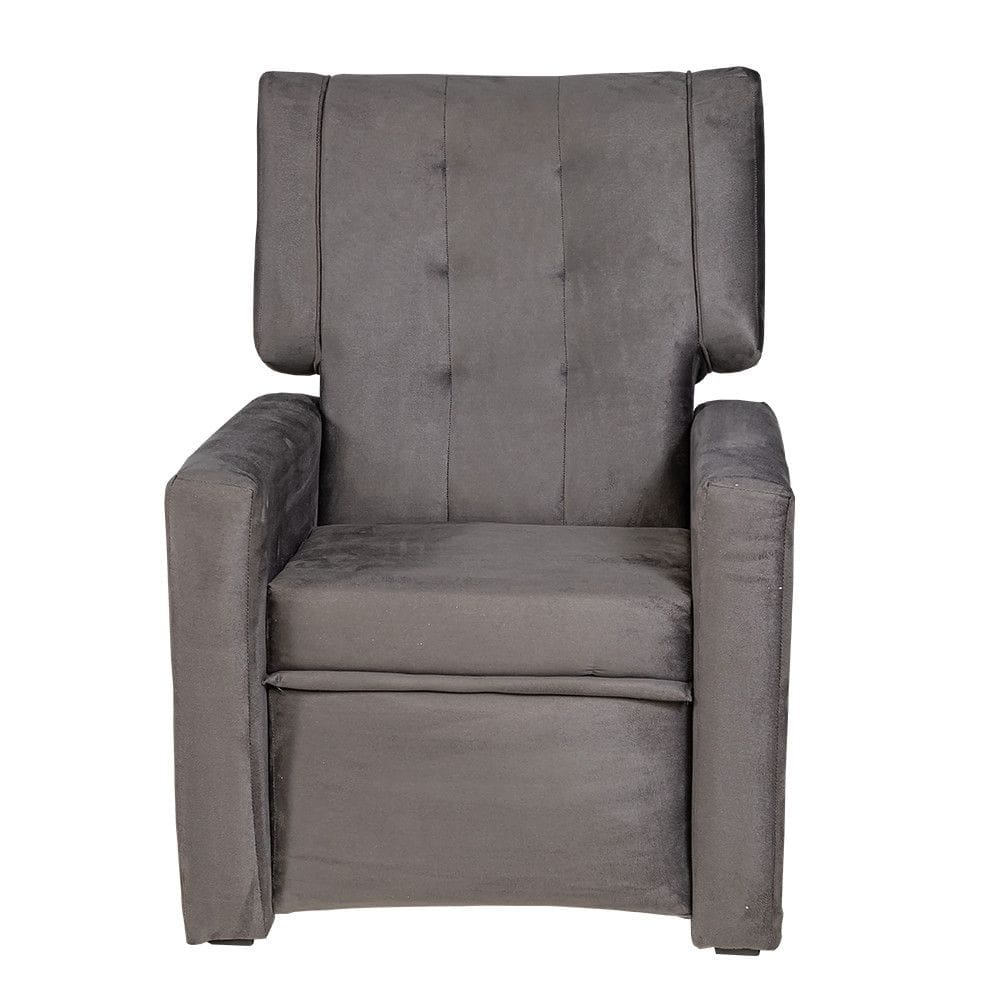 Poltrona Reclinavel do Papai Design Minimalista Compacta Confortavel para Sala de Estar e Leitura