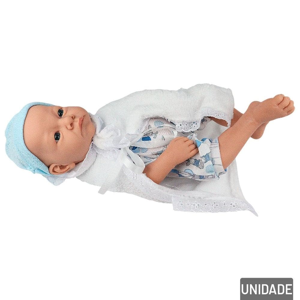 Boneca Bebê Bombola Reborn Menino - Tudo em Caixa