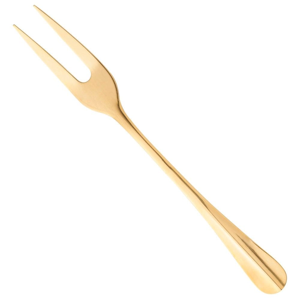 Garfo Grande Para Assados Aço Inox Positano Prata 25cm Lyor