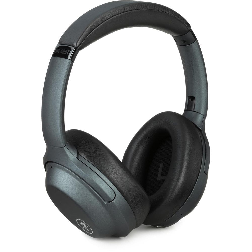 Fones de ouvido sem fio com cancelamento de ruído Mackie MC-60BT com Bluetooth