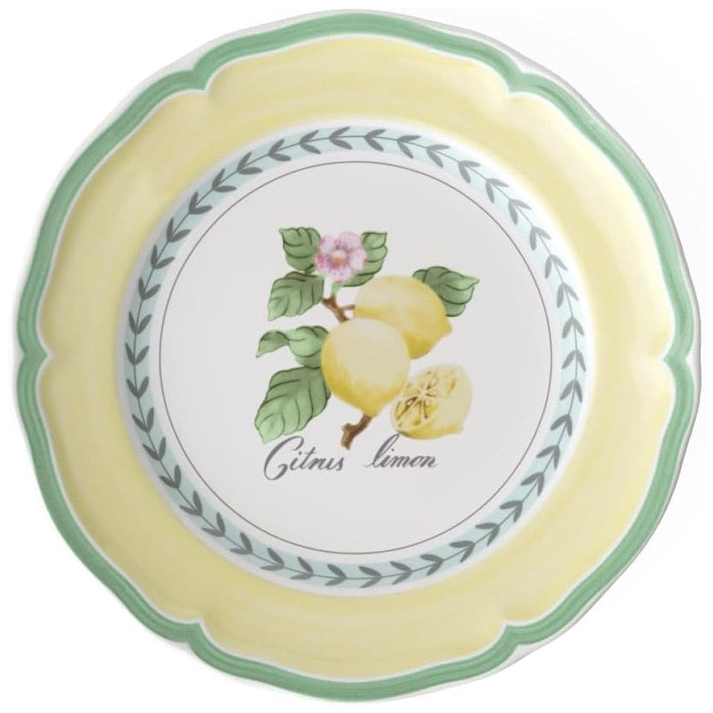 Prato para Salada de 20 cm, Elegância e Praticidade em Sua Mesa com Formato Redondo e Material de Porcelana, Villeroy Boch, Amarelo