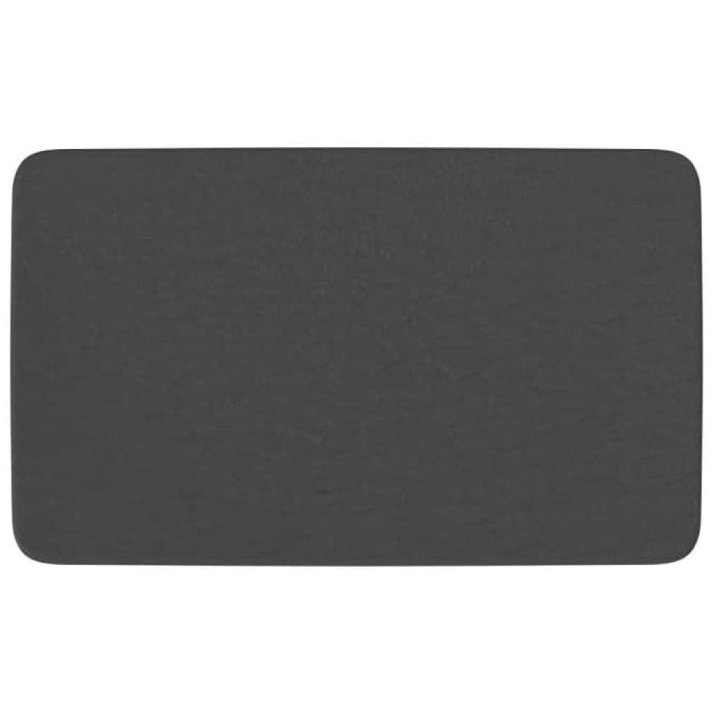 Prato Multifuncional com Formato Retangular e Material de Porcelana Premium, Villeroy Boch, Preto Fosco