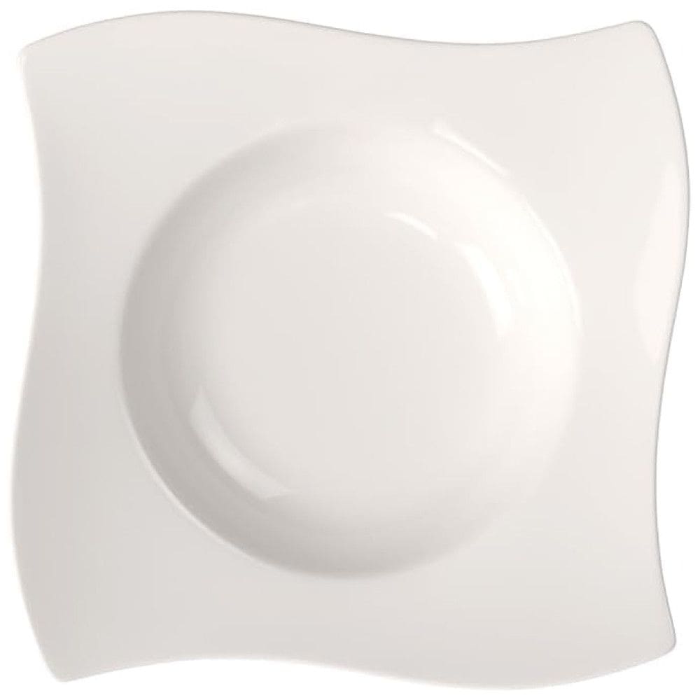 Prato para Massa ou Sopa de 28 cm, Elegância e Praticidade em Sua Mesa com Formato Redondo e Material de Porcelana, Villeroy Boch, Branco