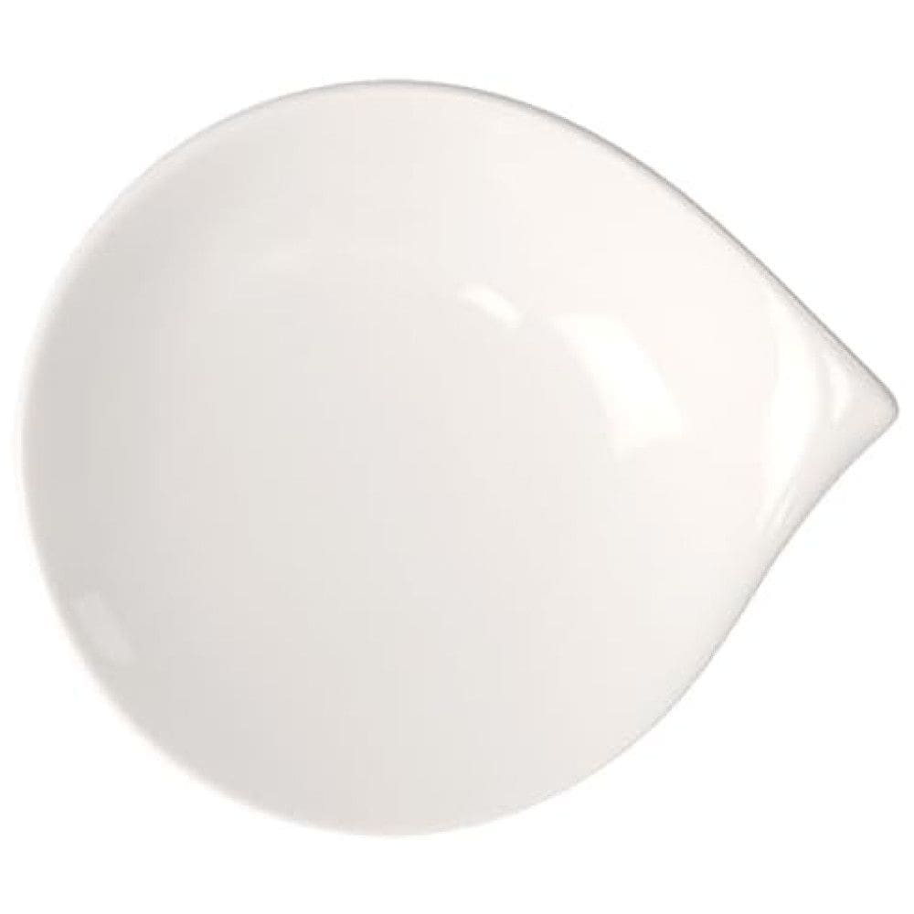 Prato para Salada ou Aperitivo, Mais Elegância em Sua Mesa com Estilo Moderno, Formato Curvo e Material de Porcelana, Villeroy Boch