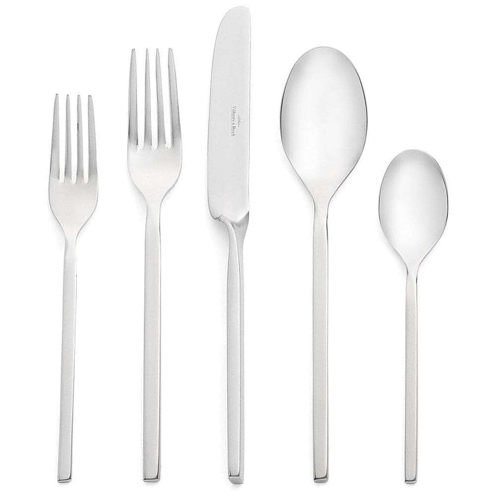 Conjunto de Talheres, Charme e Elegância para Sua Casa com 5 Peças e Material de Aço Inoxidável, Villeroy & Boch, Prata