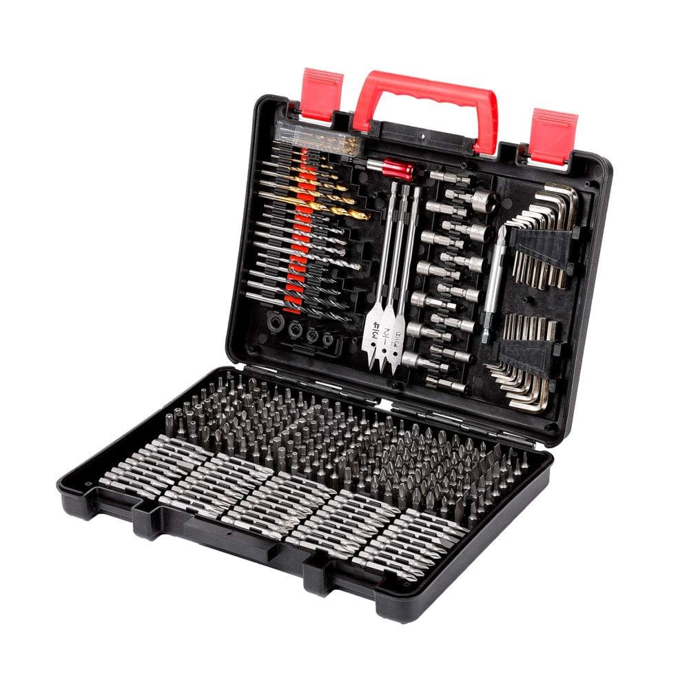 Kit Acessórios de Perfuração 318 peças com Brocas e Estojo, KINGTOOL DSP DB Parent, Preto