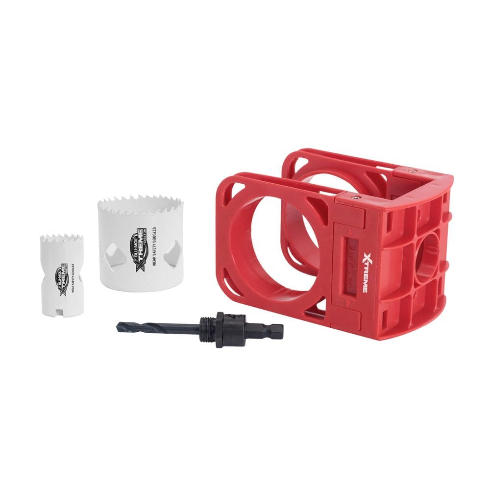 Kit de instalação de fechadura de porta Disston Extreme Bi-Metal 1” 2 1/8”