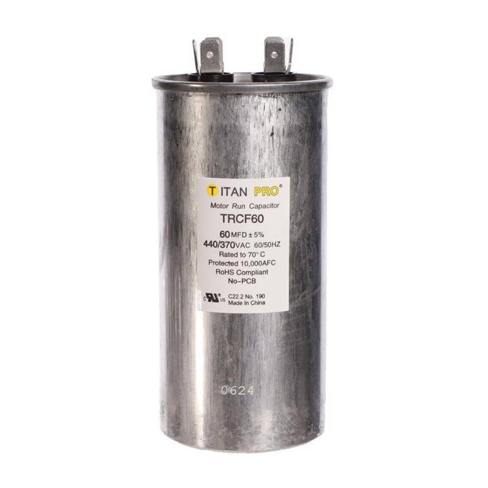 Capacitor Packard TRCF60 60 MFD 14 cm de altura