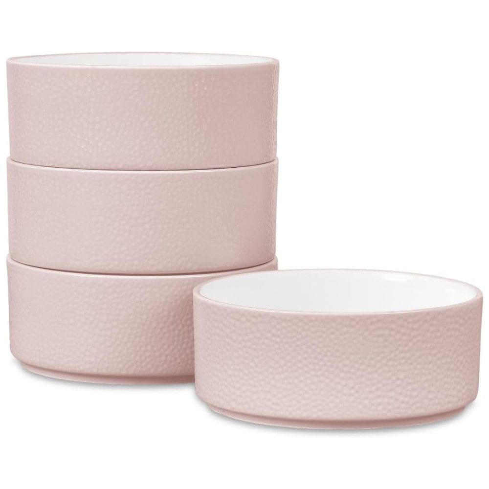 Conjunto de Tigelas, Estilo Minimalista com 4 Peças, Capacidade de 600mL, Material de Porcelana e Formato Redondo, Noritake G014-200D