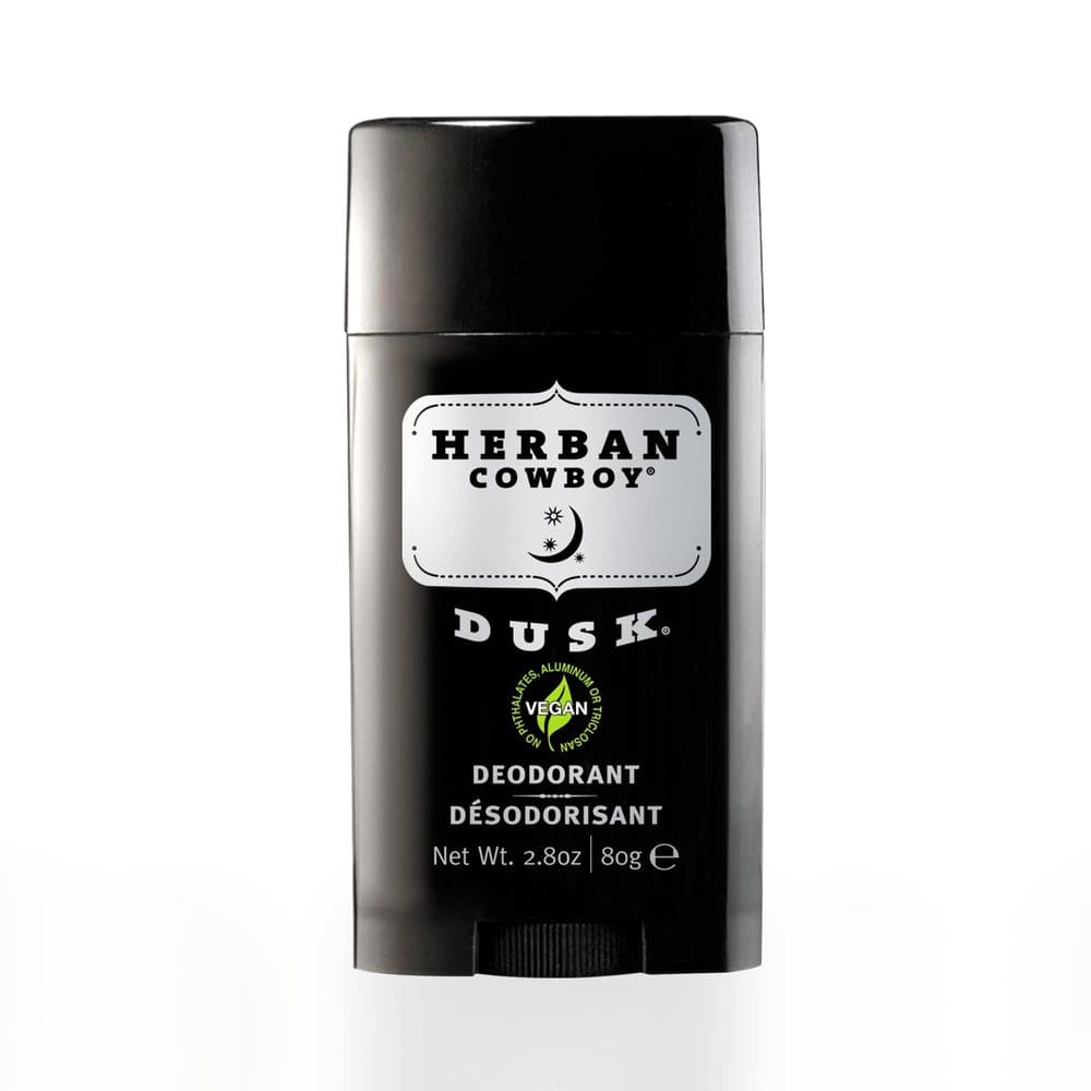 Desodorante Herban Cowboy Dusk para homens 80 ml e vegano sem crueldade