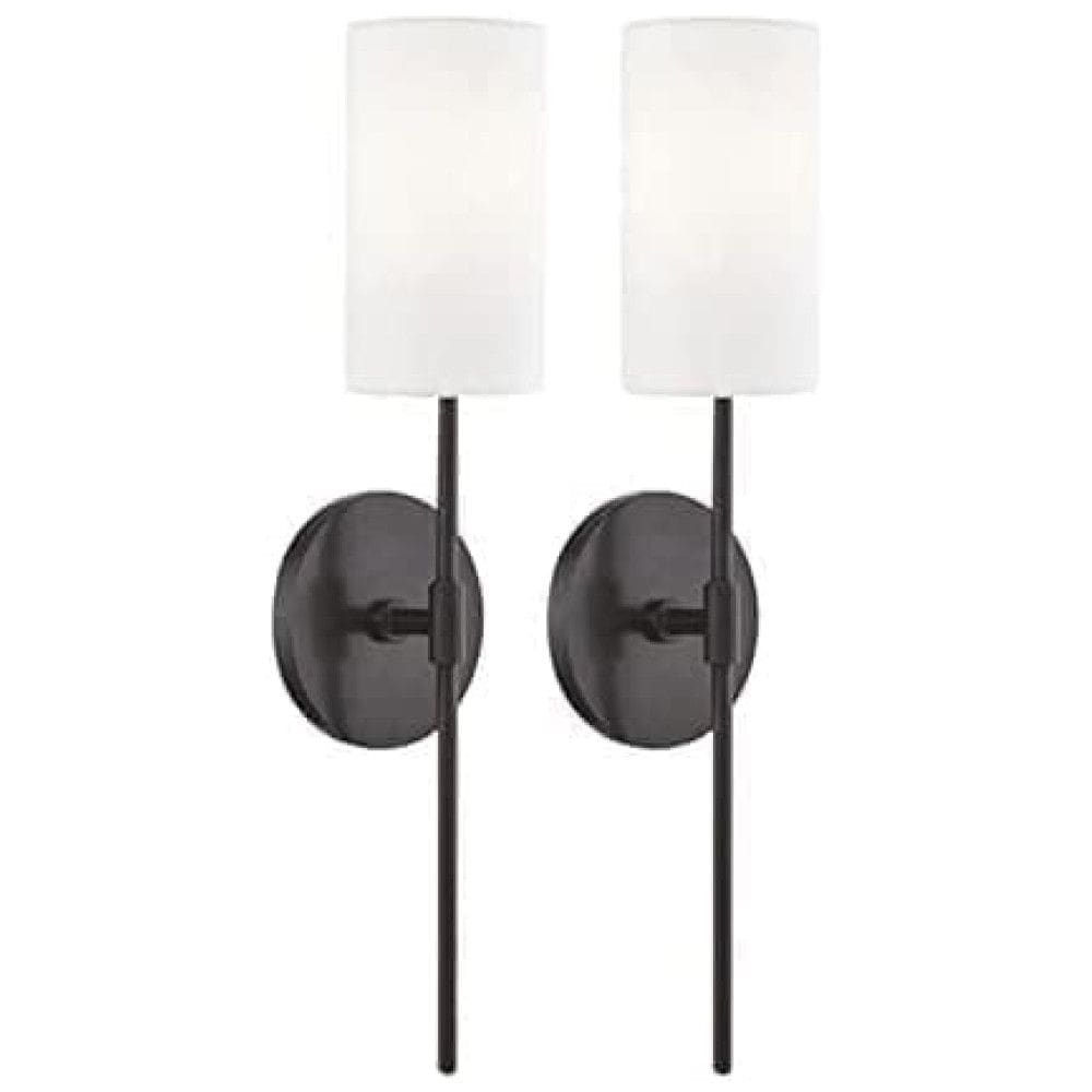 Conjunto de Luminária de Parede, Mais Elegancia Para Sua Casa, Sem Fio com 2 Peças, Estilo Moderno, Bateria Recarregável e Controle Remoto
