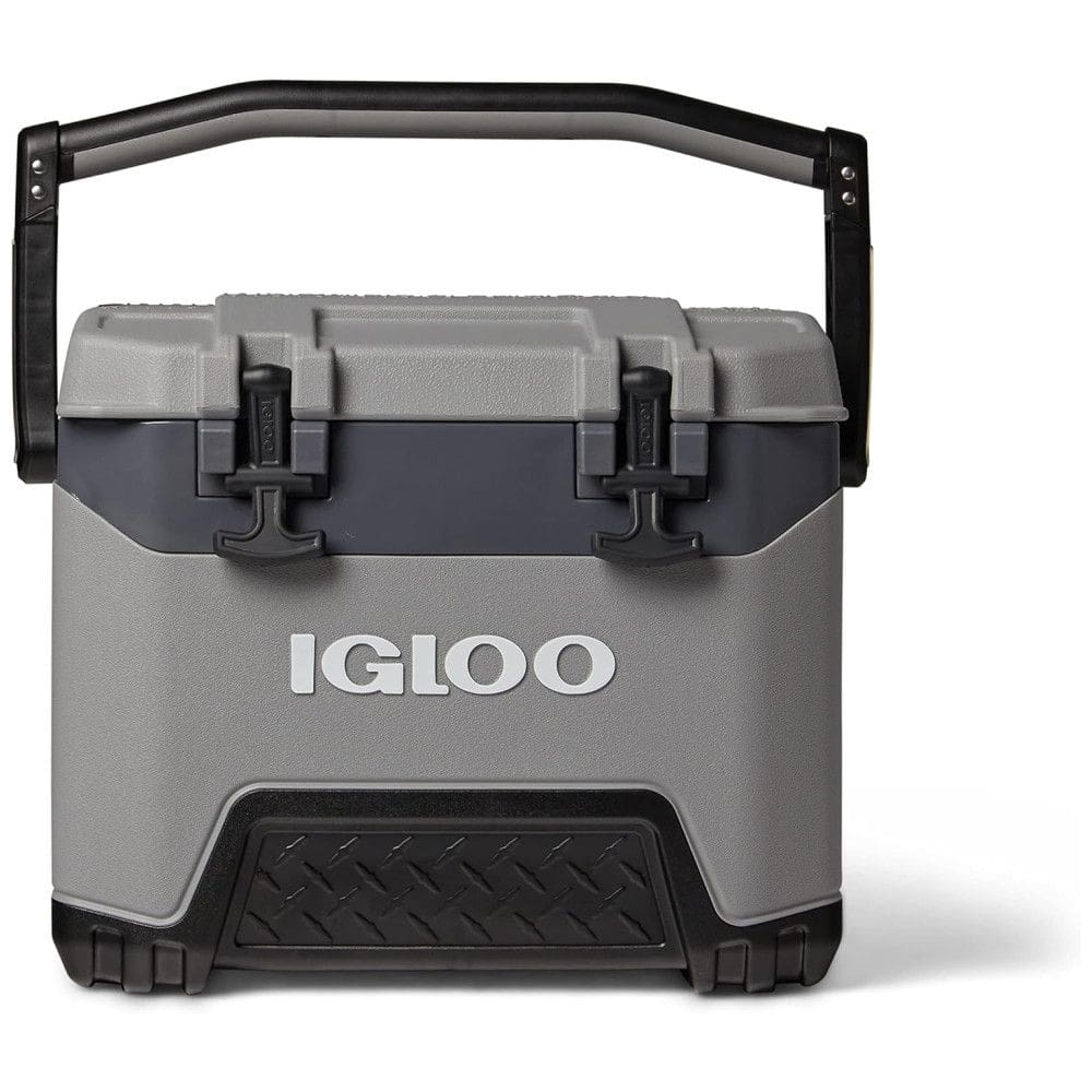 Cooler Caixa Térmica Portátil 25 Litros com Porta Copos, e, IGLOO, Cinza