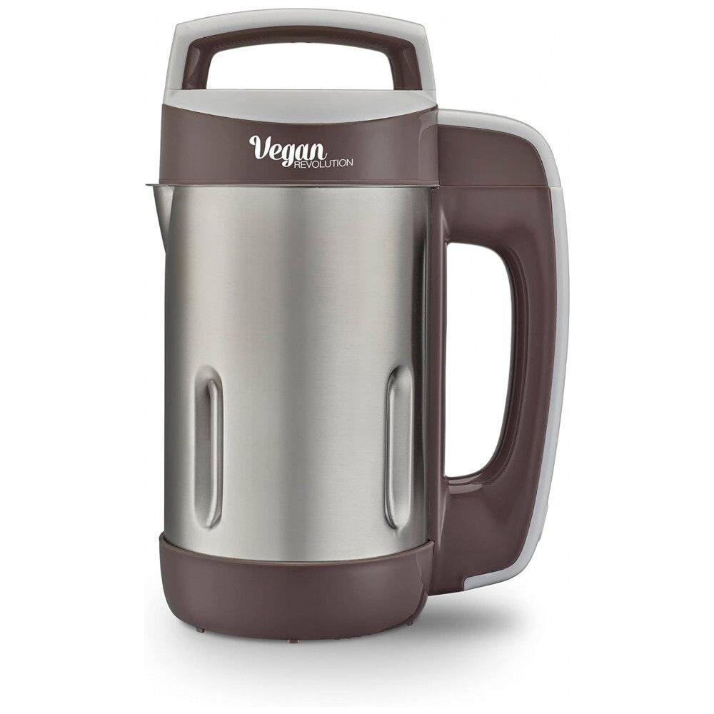 Vegan Máquina Elétrica para Produção de Leite Vegetal Vegano Aço Inoxidável, 110V, THE OUTDOOR OPTIMIST M22611, Cinza