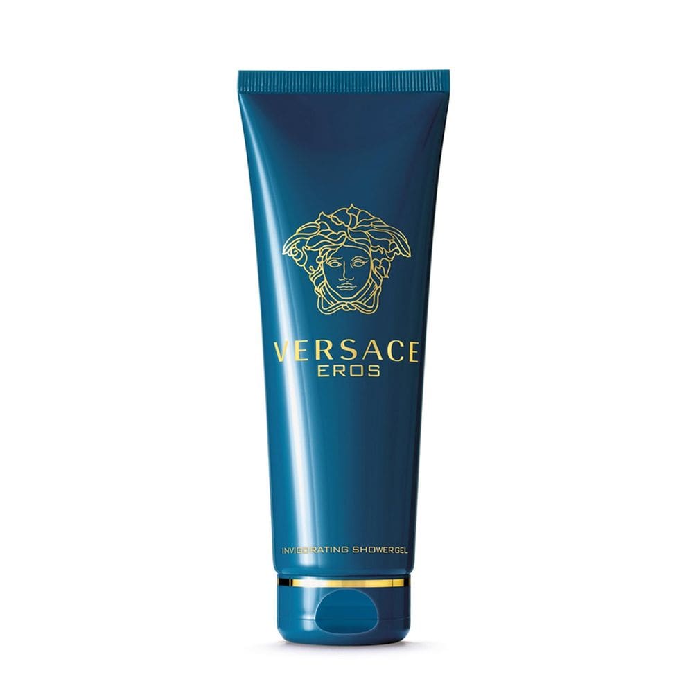 Gel de banho Versace Eros Revigorante 250ml para viagens