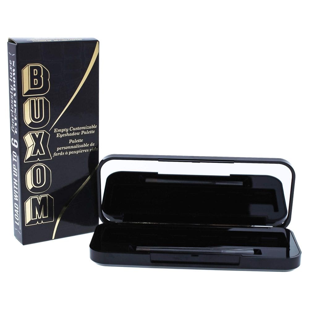 Paleta de sombras Buxom Empty personalizável com estojo de recargas