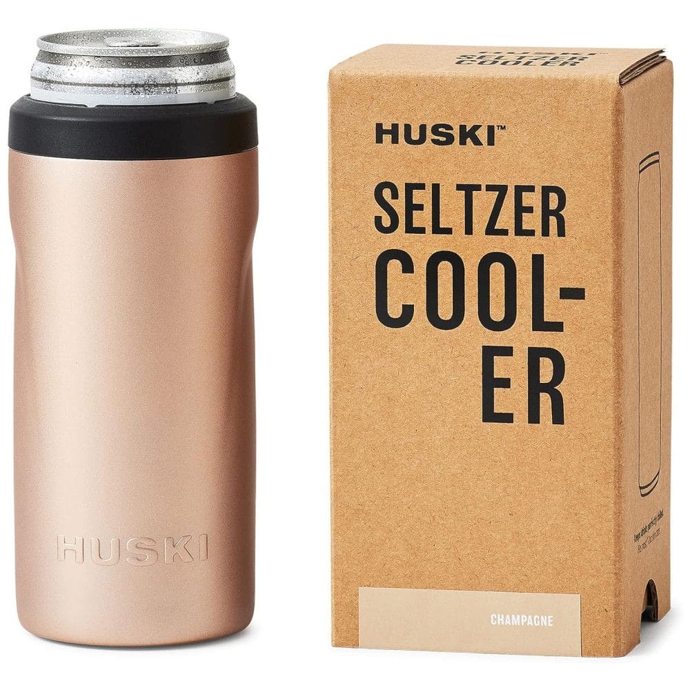 Porta Latas Térmico em Aço Inoxidável, HUSKI, Dourado