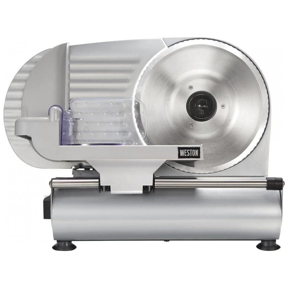 Fatiador de Frios Elétrico de Alumínio com Lâmina de Aço Inoxidável, 110v, WESTON 61 0901 W, Prateado