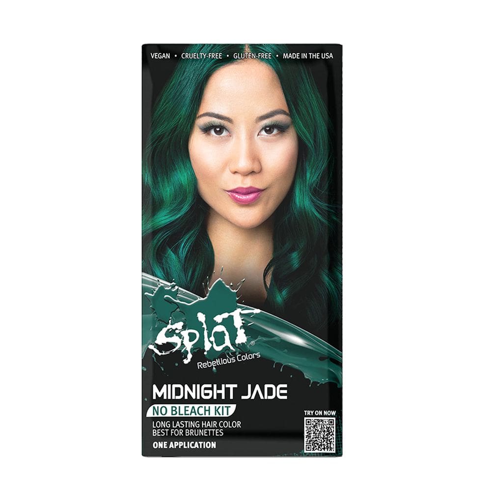 Kit de coloração de cabelo Splat Rebellious Colors 30 Wash Midnight Jade