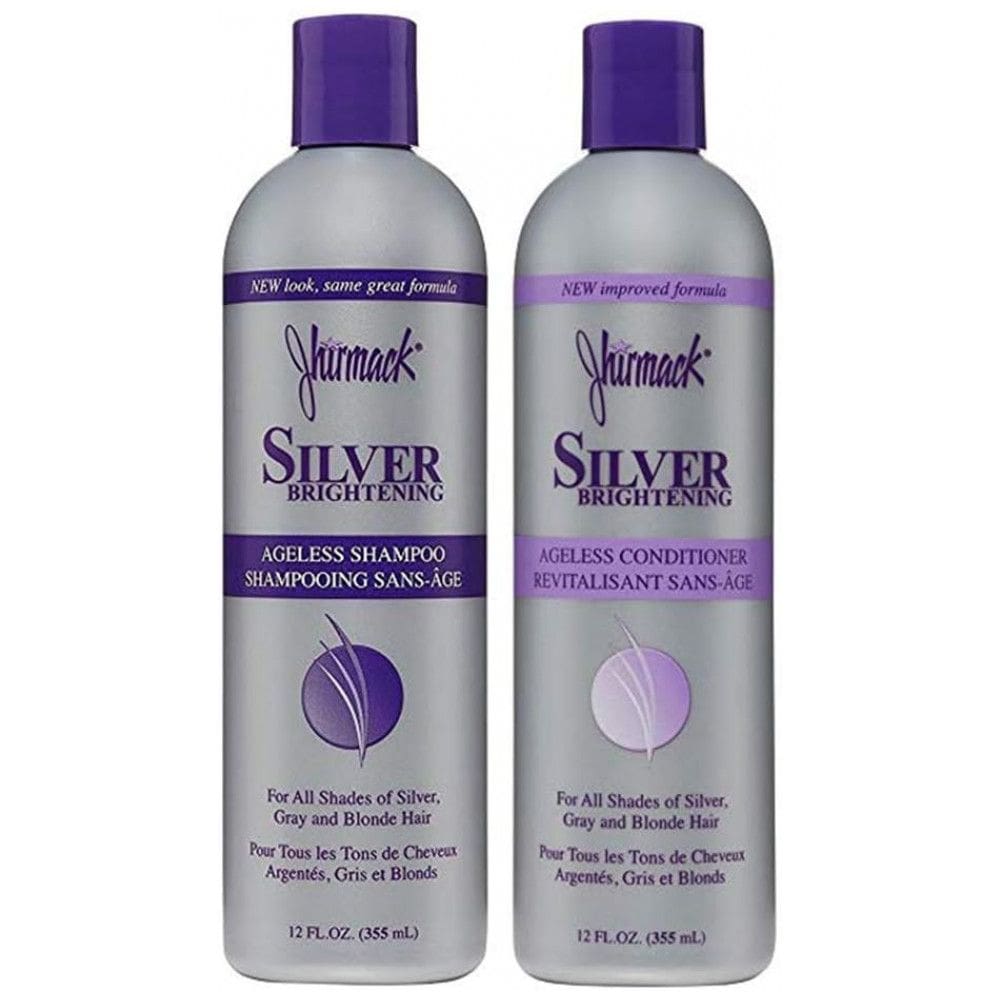 Shampoo e Condicionador 355 ml para Todos os Tipos de Cabelo Platinados, Grisalhos e Loiros, JHIRMACK Jparent, Violeta