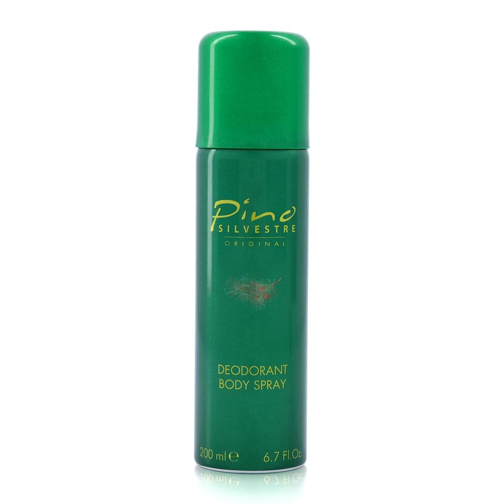 Spray corporal desodorante Pino Silvestre para homens 200mL