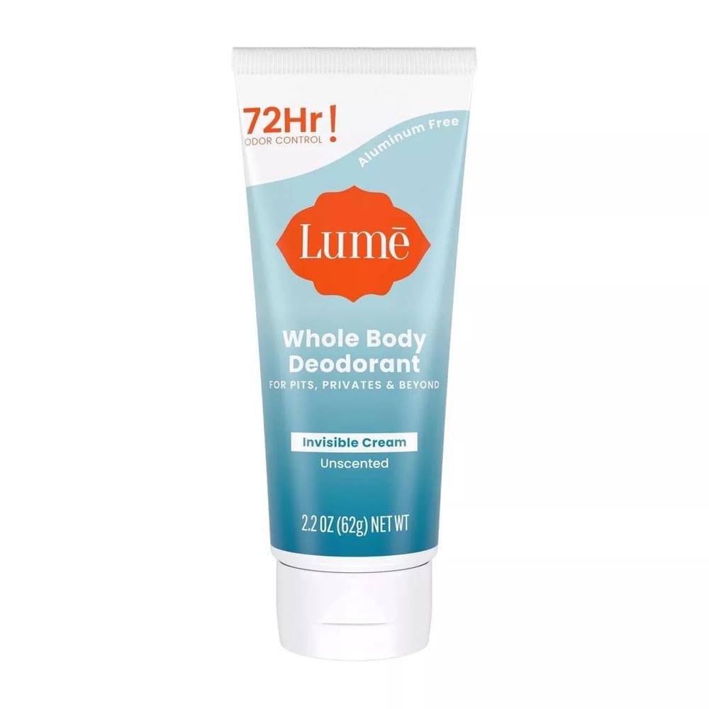Creme desodorante LUME Invisible Whole Body 65mL sem perfume