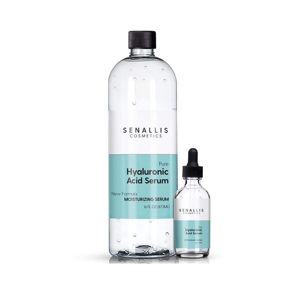 Sérum Senallis Cosmetics Ácido Hialurônico 473mL + 59mL Antienvelhecimento