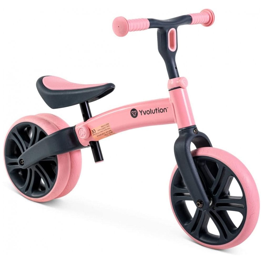 Bicicleta sem Pedal Infantil Yvolution YT16P1 para Crianças de 1 a 4 Anos, Rosa