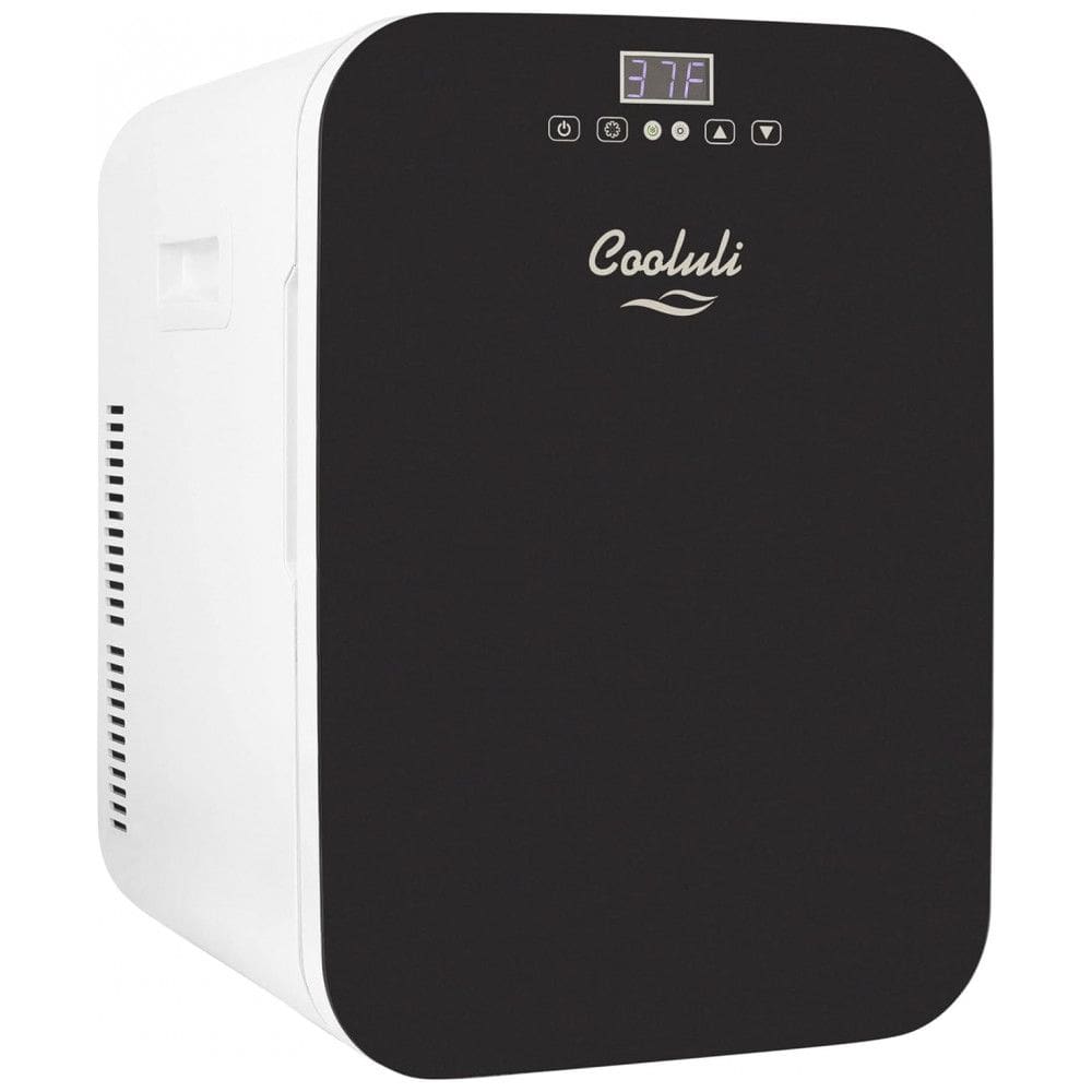 Mini Geladeira para Skincare 20 Litros com Painel Digital, 12V, Bivolt, COOLULI C20LDXBK, Preta