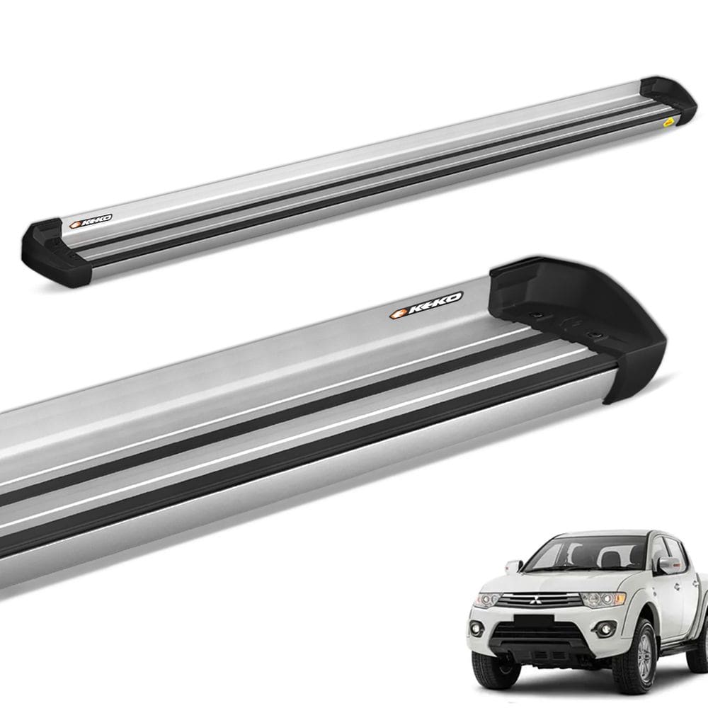 Estribo L200 Triton 08/18 Cd K1 Integ Alum Cinza- Keko - K24