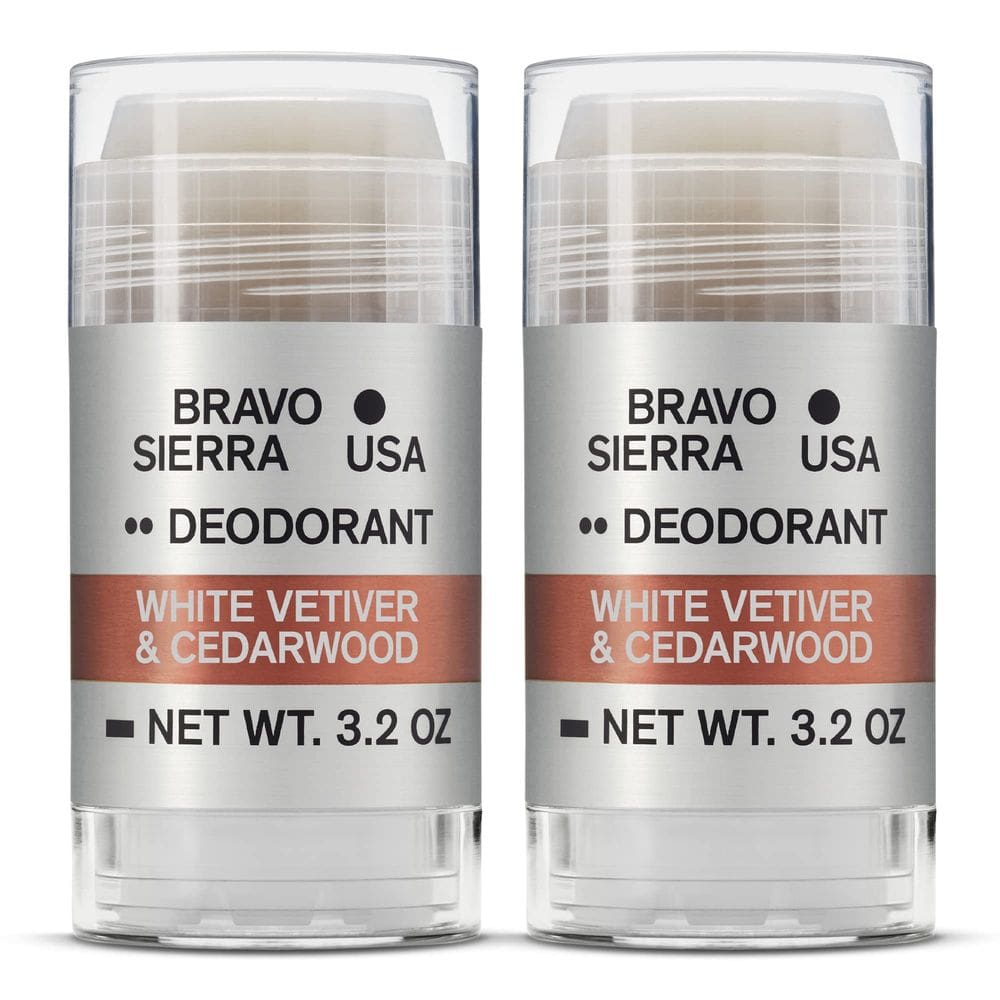 Desodorante Bravo Sierra, 90 ml, sem alumínio, pacote com 2 unidades para homens