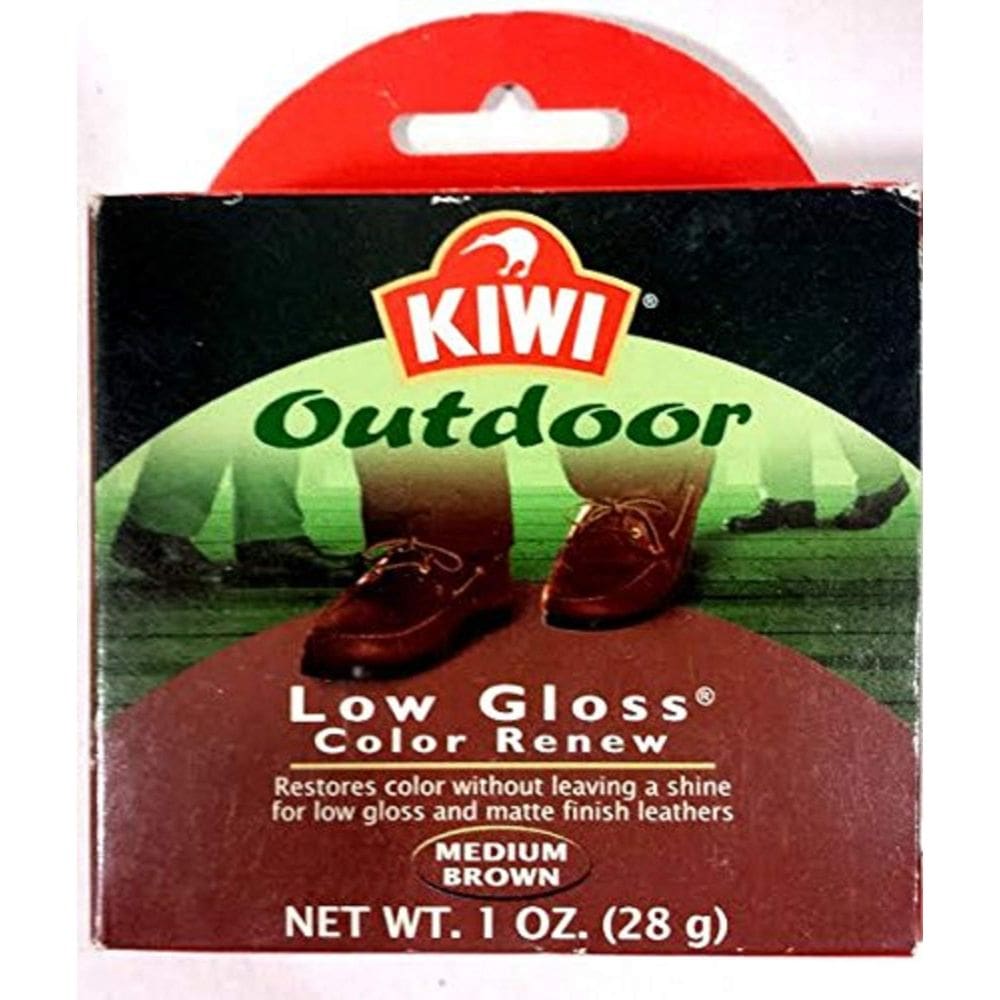 Shoe Care Kiwi Low Gloss Color Renew Medium Brown 30ml
