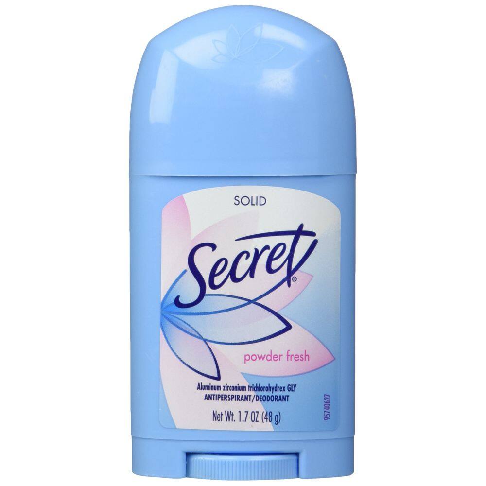 Antitranspirante e desodorante Secret Solid Shower 50mL