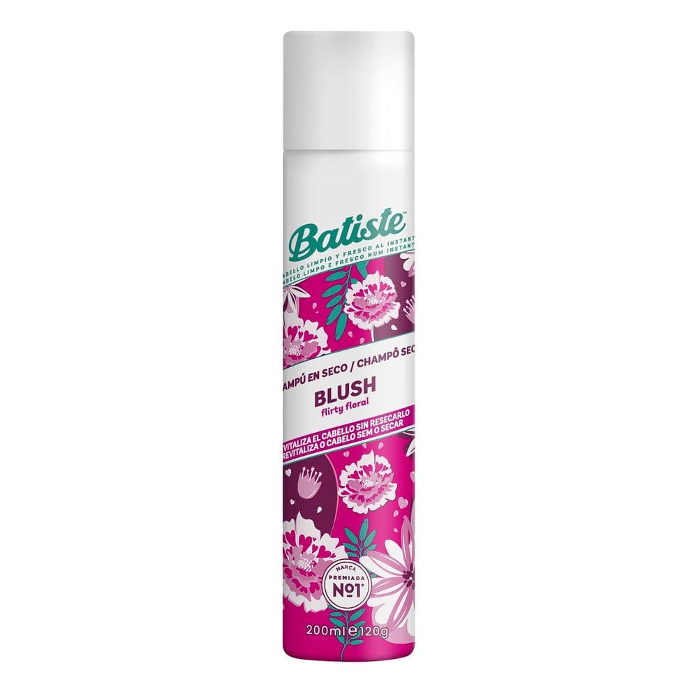 Shampoo Batiste Dry Blush 199mL, pacote com 6