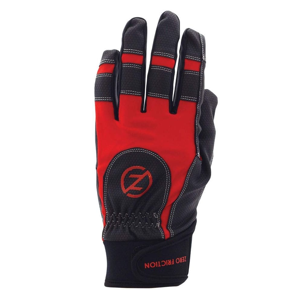 Luvas de trabalho Zero Friction masculinas Universal Red Performance