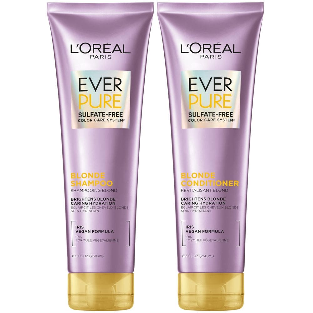 Conjunto de shampoo e condicionador L`Oreal Paris EverPure 250ml