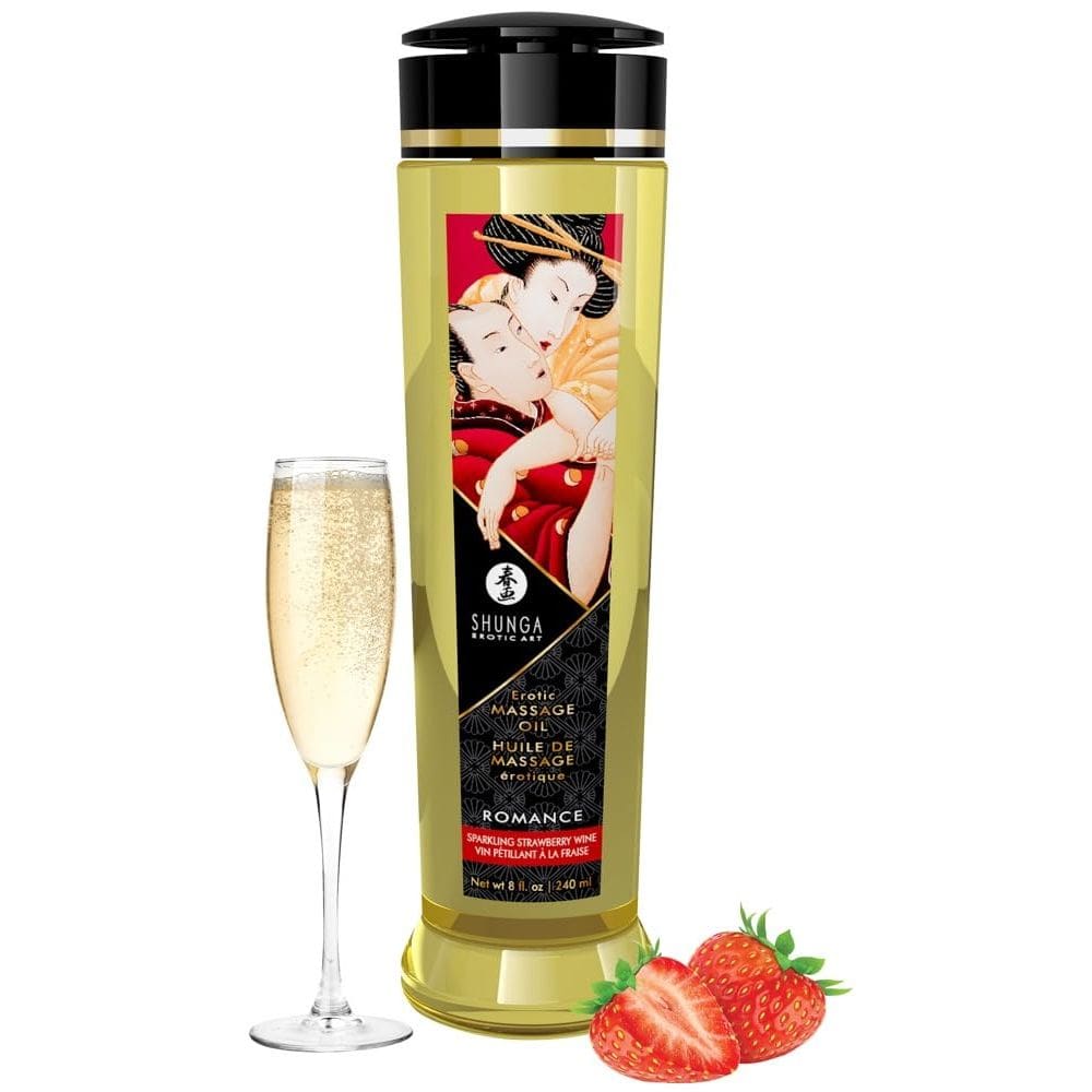 Óleo de massagem Shunga Romance 240 ml de estimulação erótica sensual
