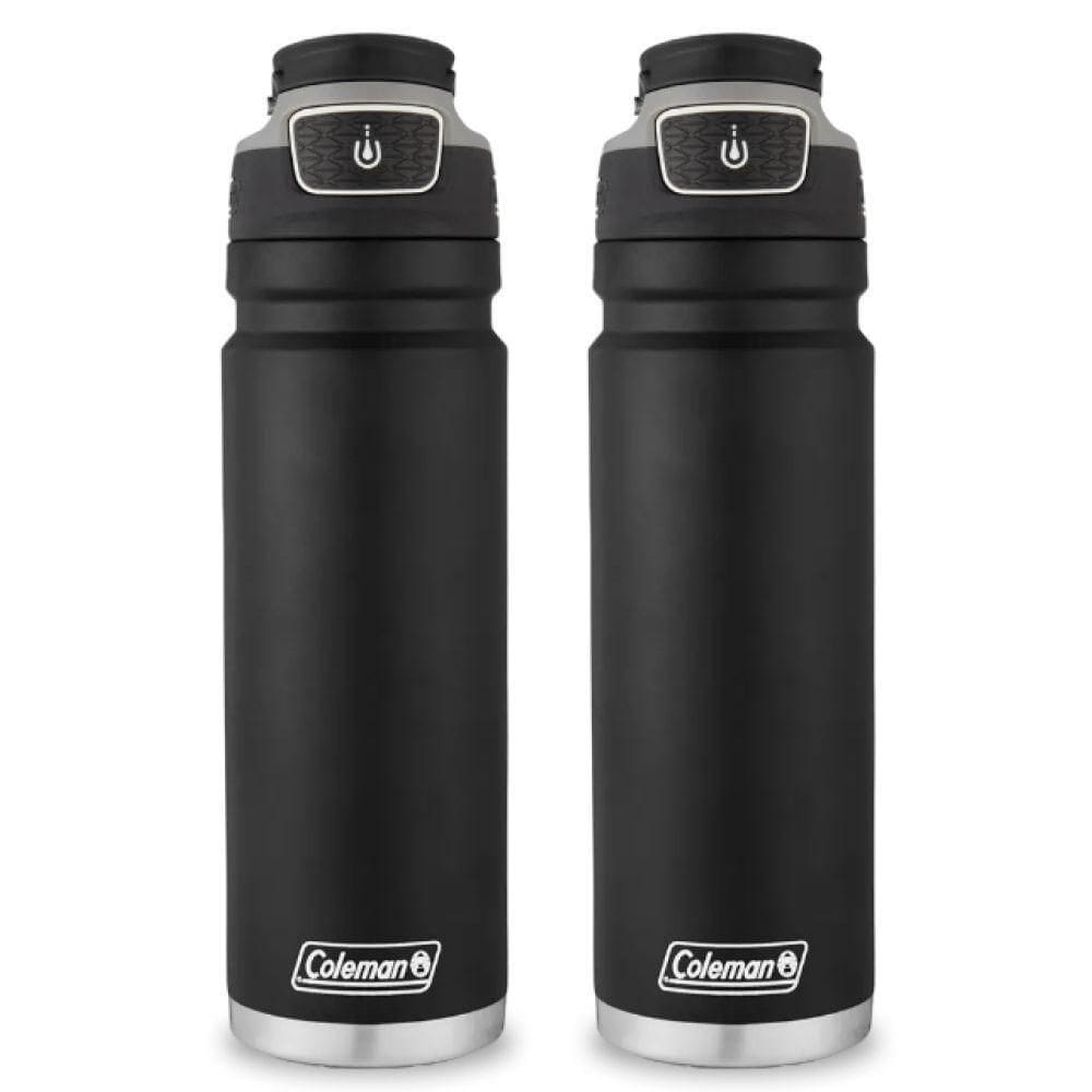 Kit Com 2 Garrafas Térmicas 1,2l Freeflow Autoseal® Preta Coleman