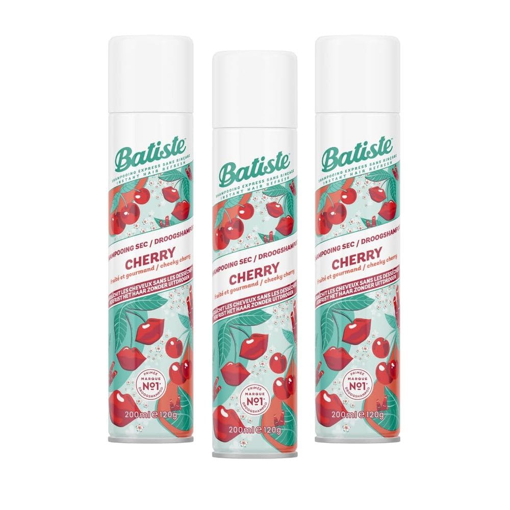 Shampoo Batiste Dry Cherry 200 ml (pacote com 3)
