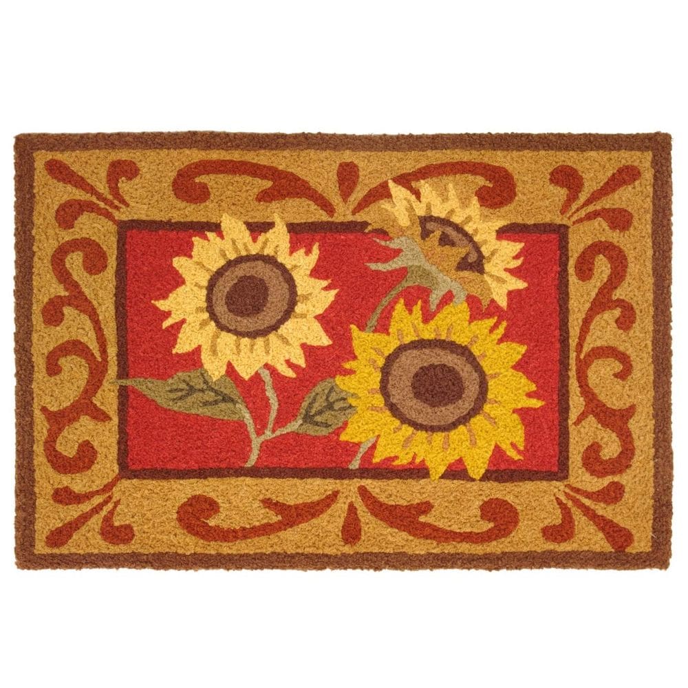 Tapete Jellybean Provence Sunflowers 51x76 cm Polipropileno